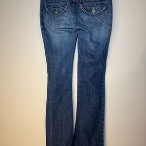 True Religion Blue Straight Leg Jeans